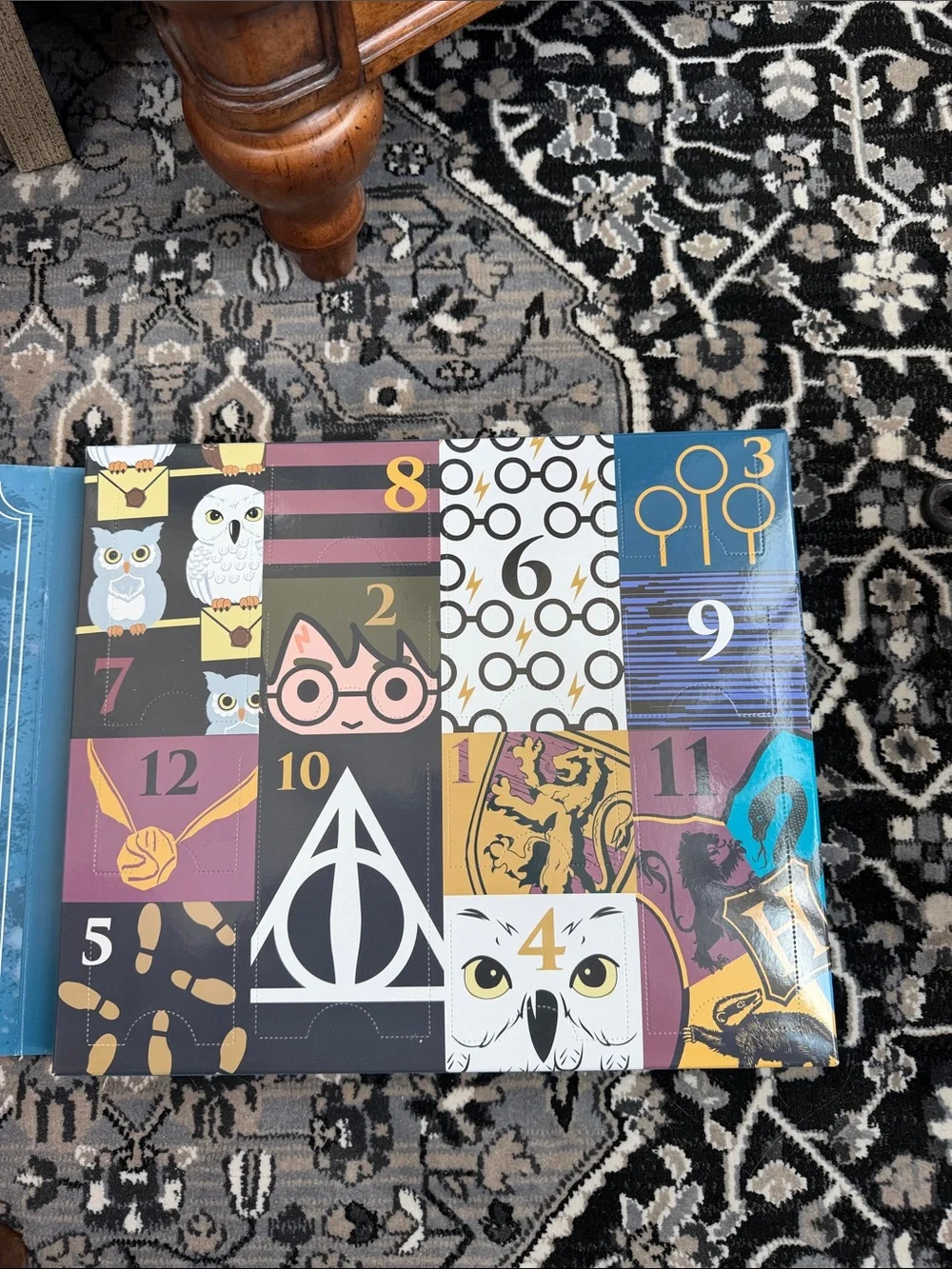 NIB New in Box Warner Bros Harry Potter 12 Days of Socks set. Women shoe sz 4-10